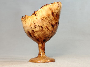 Decorative Handmade Bowl / Elm Burl Wood
